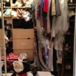 Before-unorganized closet 