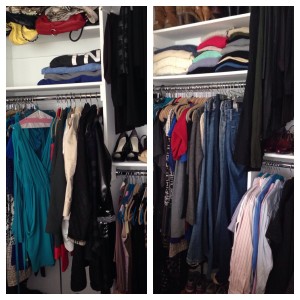 Believe in better...closet reorganizing